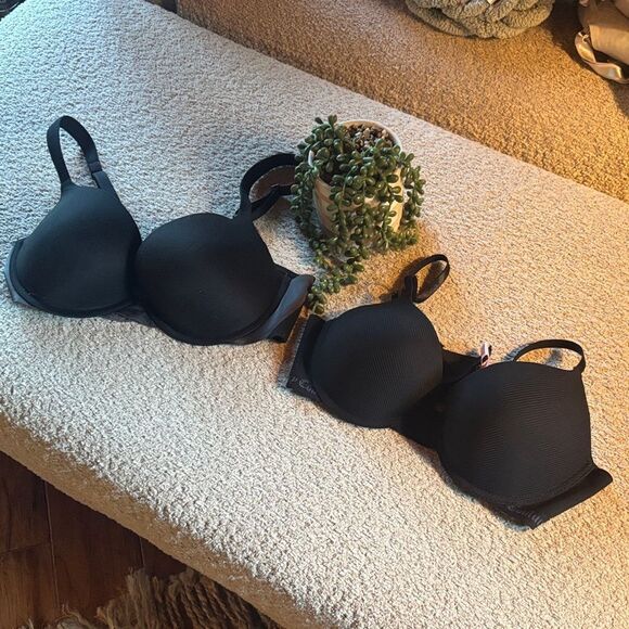 Spanx and Juicy Couture Elegant Black Women's Bra Set - Picture 1 of 14